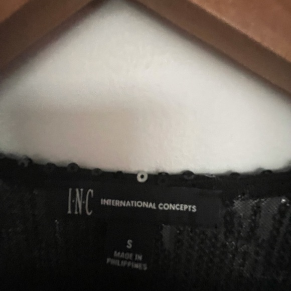 Worn once INC sequin top - Picture 3 of 4